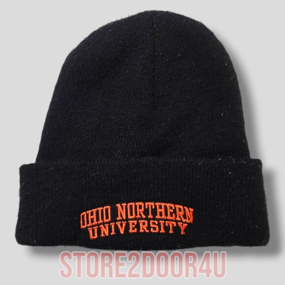 ONU Ohio Northern University Sock Hat Beanie 00's - Picture 1 of 5